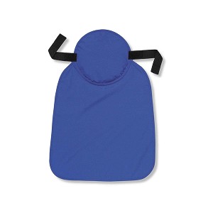 Ergodyne Chill-Its 6717 Evaporative Cooling Hard Hat Pad with Neck Shade - Blue