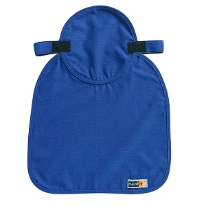 Ergodyne Chill-Its 6717FR Evaporative Cooling Hard Hat Pad with Neck Shade - Blue