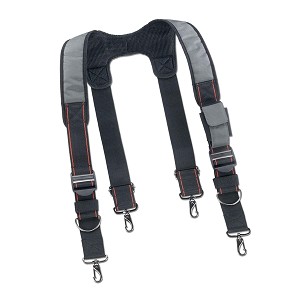 Ergodyne Arsenal 5560 Padded Tool Belt Suspenders - Gray