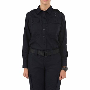 5.11 Taclite PDU Class-B Long Sleeve Shirt - Midnight Navy
