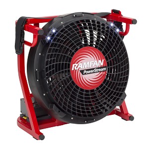Euramco Ram Fan EX50Li Battery Operated PPV, 2 Batteries Included!!!