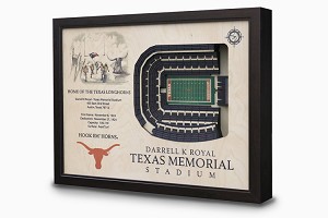 Stadium Views; Wall Art Series; Football; Texas Longhorns