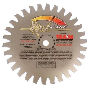 Team 14" "Maxiblade" Carbide Tip Rescue Blade