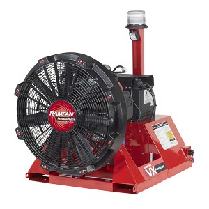 Euramco VX700 28" High Volume Gasoline Powered PPV Fan